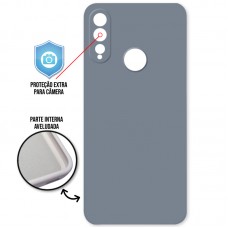 Capa Motorola Moto E6 Plus - Cover Protector Cinza